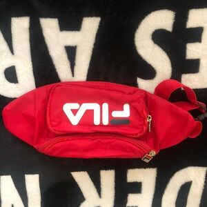 Fila Bold Red Belt Bag